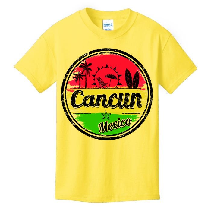 Retro Cancun Logo Kids T-Shirt