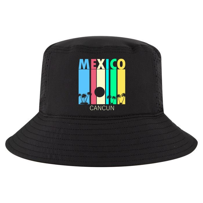 Retro Cancun Mexico Cool Comfort Performance Bucket Hat