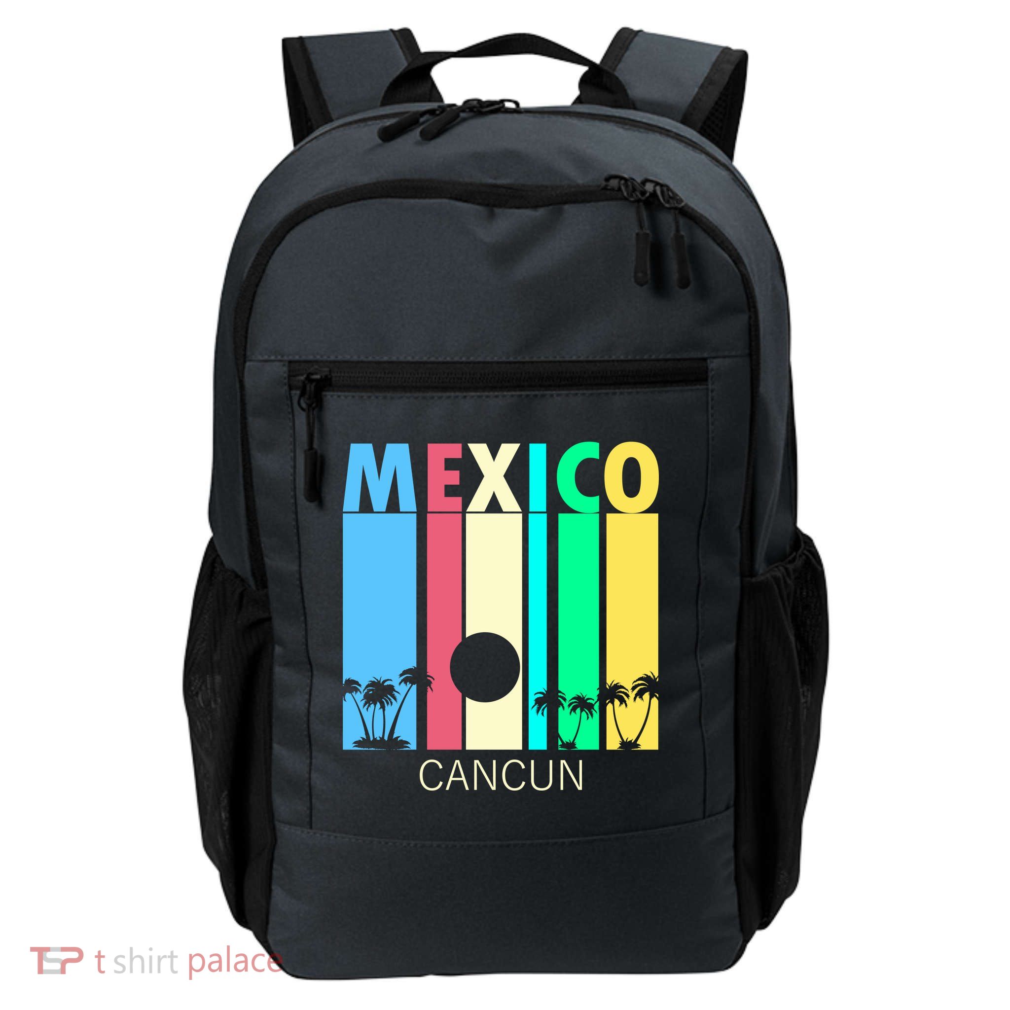Retro Cancun Mexico Backpack