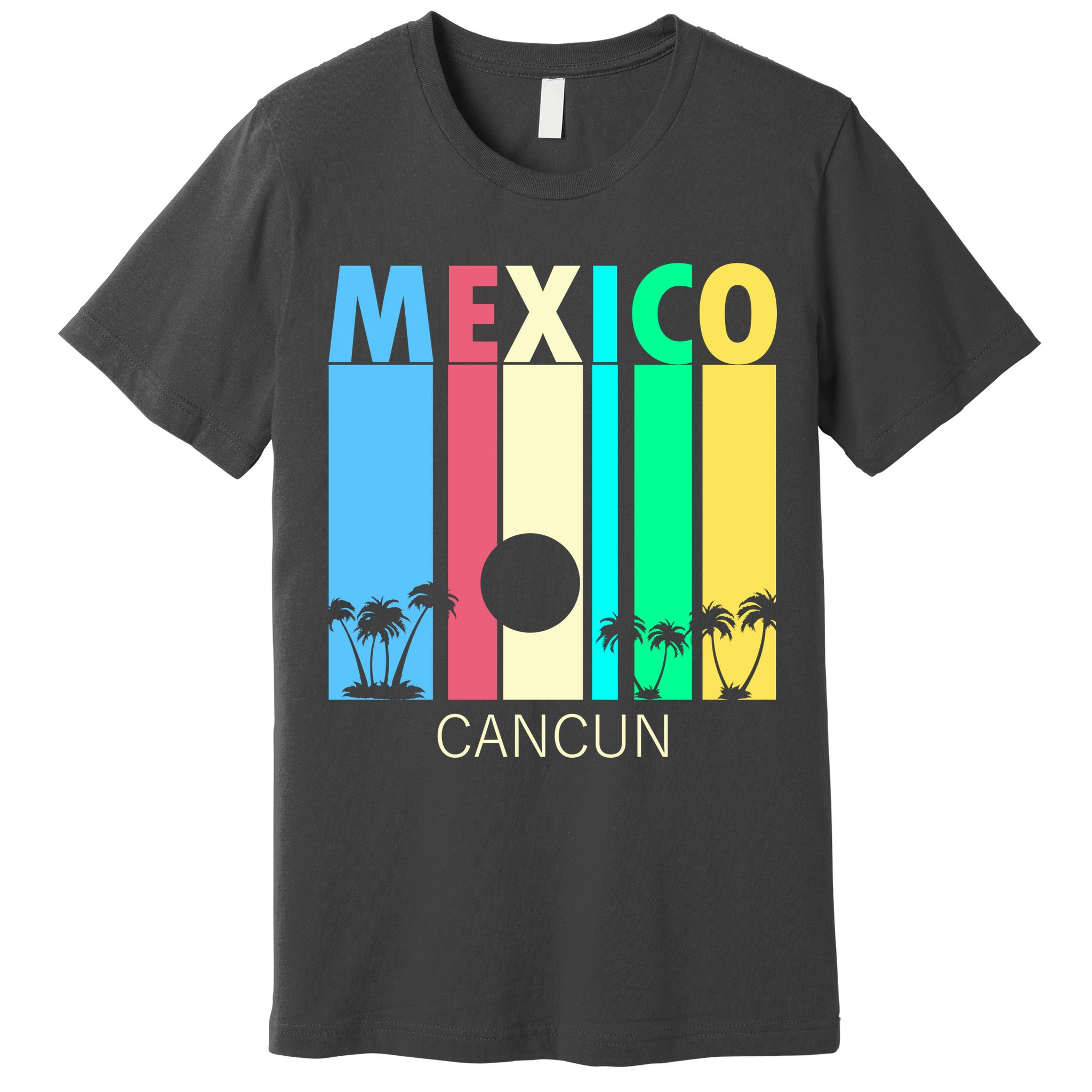Retro Cancun Mexico Premium T-Shirt