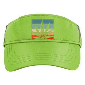 Retro Cannabis Adult Drive Performance Visor