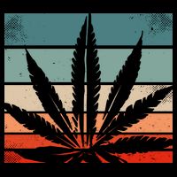 Retro Cannabis Bucket Hat