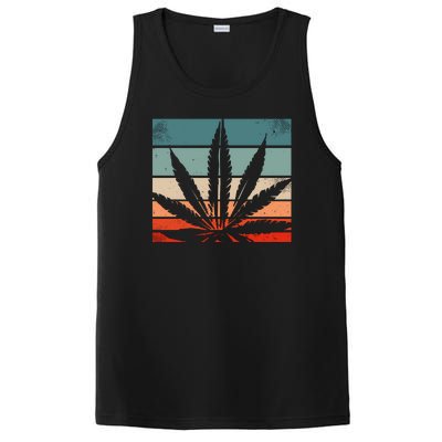 Retro Cannabis PosiCharge Competitor Tank