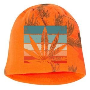 Retro Cannabis Kati - Camo Knit Beanie