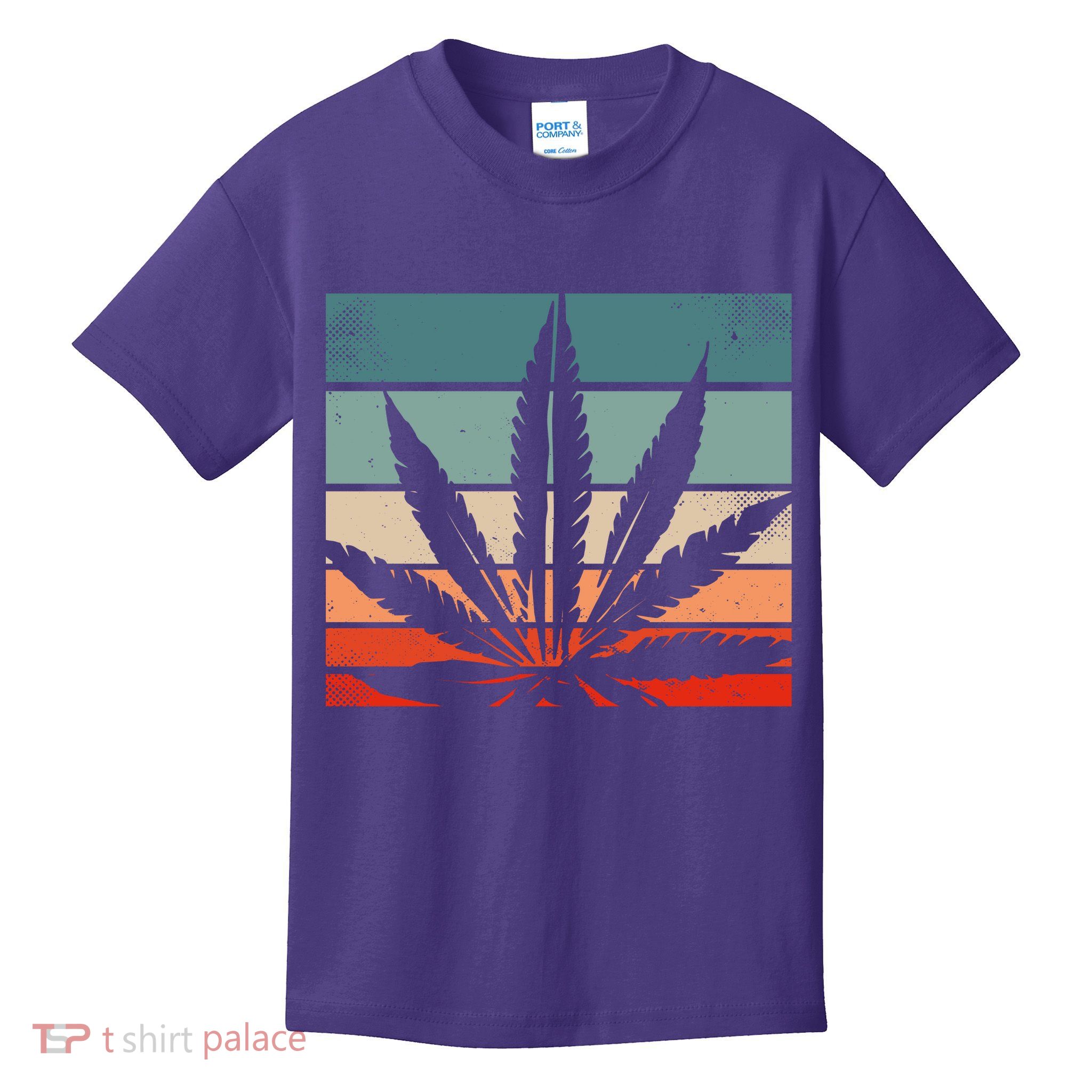 Retro Cannabis Kids T-Shirt