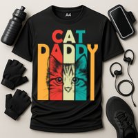 Retro Cat Daddy Cooling Performance Crew T-Shirt