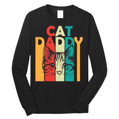 Retro Cat Daddy Long Sleeve Shirt