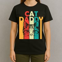 Retro Cat Daddy T-Shirt
