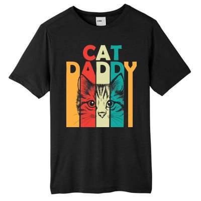 Retro Cat Daddy Tall Fusion ChromaSoft Performance T-Shirt