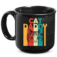 Retro Cat Daddy 15oz Campfire Ceramic Mug