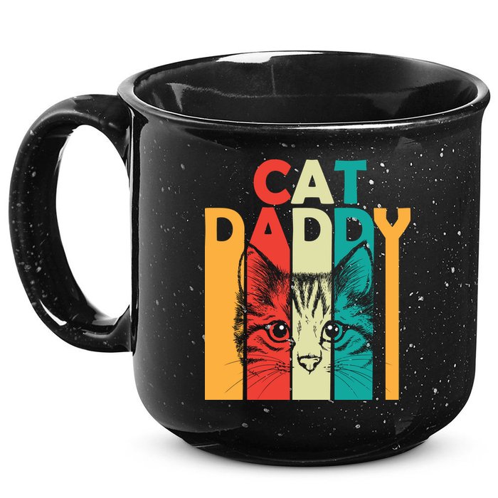 Retro Cat Daddy 15oz Campfire Ceramic Mug