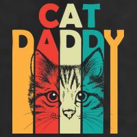 Retro Cat Daddy 15oz Campfire Ceramic Mug
