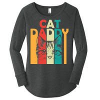 Retro Cat Daddy Women's Perfect Tri Tunic Long Sleeve Shirt