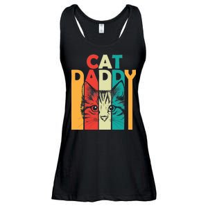 Retro Cat Daddy Ladies Essential Flowy Tank