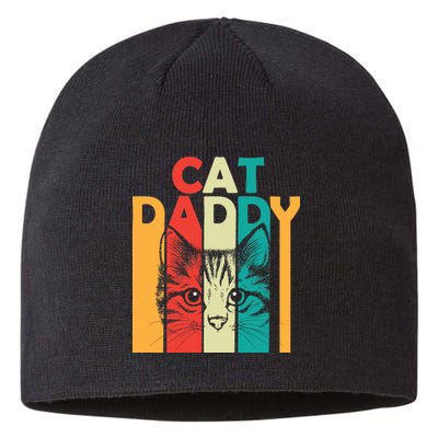 Retro Cat Daddy Sustainable Beanie