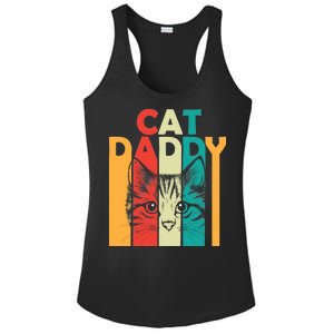 Retro Cat Daddy Ladies PosiCharge Competitor Racerback Tank