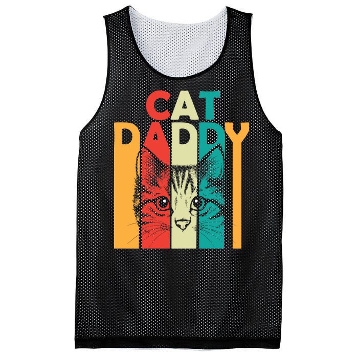 Retro Cat Daddy Mesh Reversible Basketball Jersey Tank