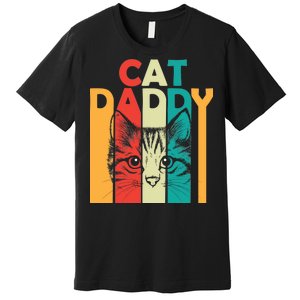 Retro Cat Daddy Premium T-Shirt