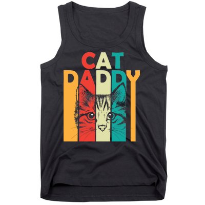 Retro Cat Daddy Tank Top