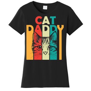 Retro Cat Daddy Women's T-Shirt