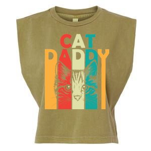 Retro Cat Daddy Garment-Dyed Women's Muscle Tee