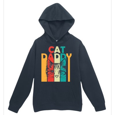 Retro Cat Daddy Urban Pullover Hoodie