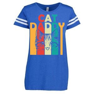 Retro Cat Daddy Enza Ladies Jersey Football T-Shirt