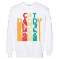 Retro Cat Daddy Garment-Dyed Sweatshirt