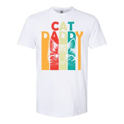 Retro Cat Daddy Softstyle CVC T-Shirt