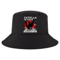 Retro Catzilla Attack Cool Comfort Performance Bucket Hat
