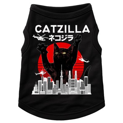 Retro Catzilla Attack Doggie Tank