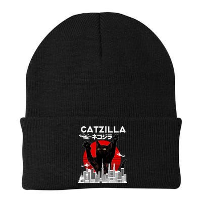 Retro Catzilla Attack Beanie