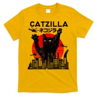 Retro Catzilla Attack T-Shirt