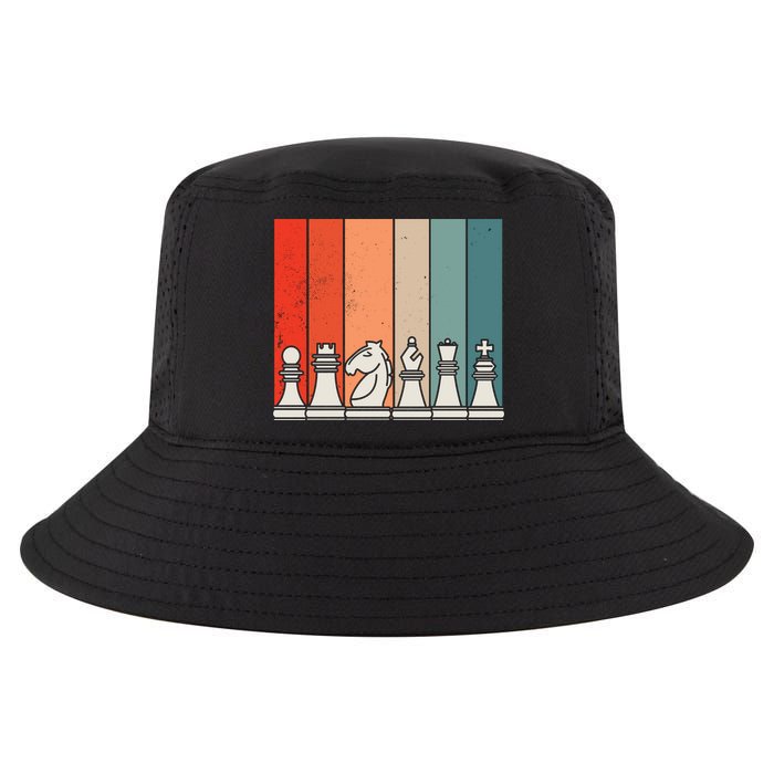 Retro Chess Cool Comfort Performance Bucket Hat