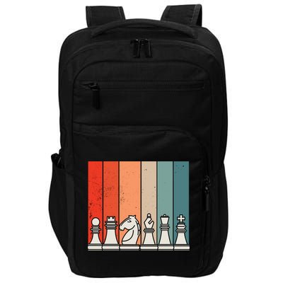 Retro Chess Impact Tech Backpack