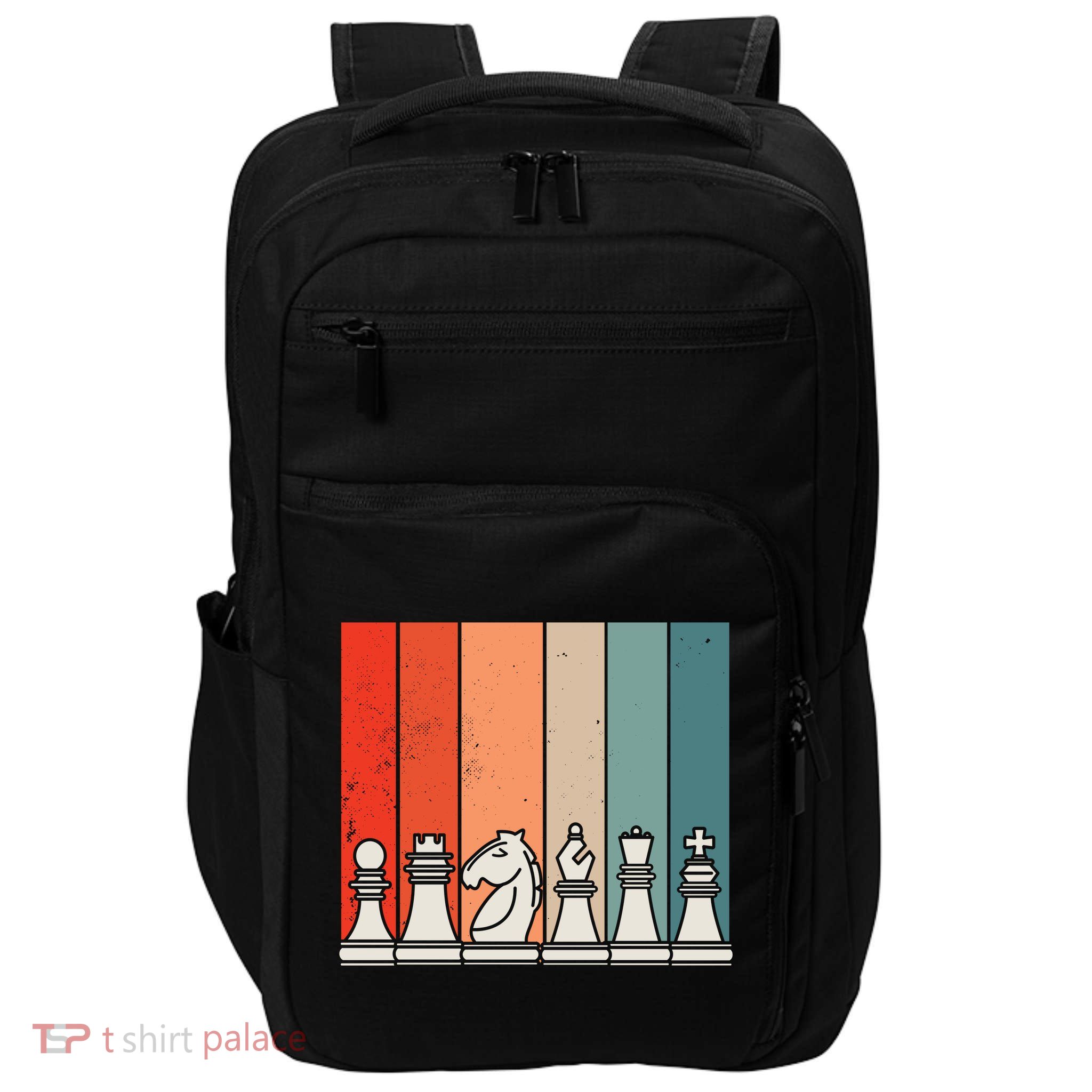 Retro Chess Impact Tech Backpack