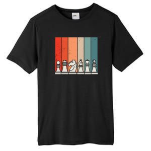 Retro Chess Tall Fusion ChromaSoft Performance T-Shirt