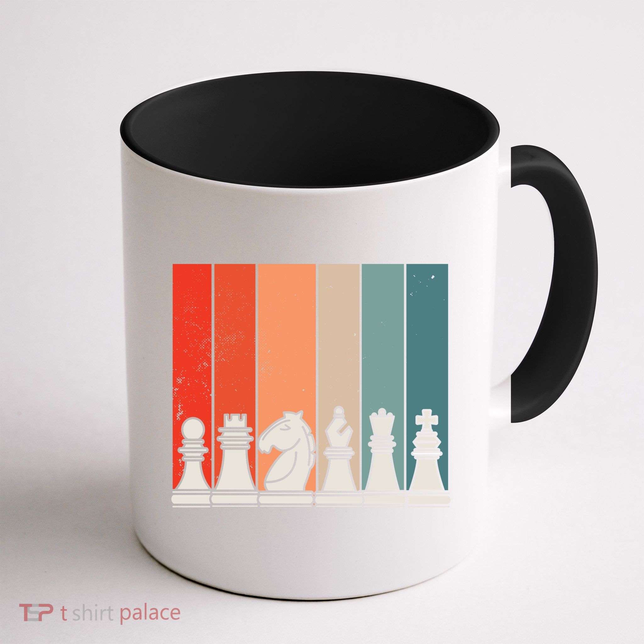 Retro Chess Mug