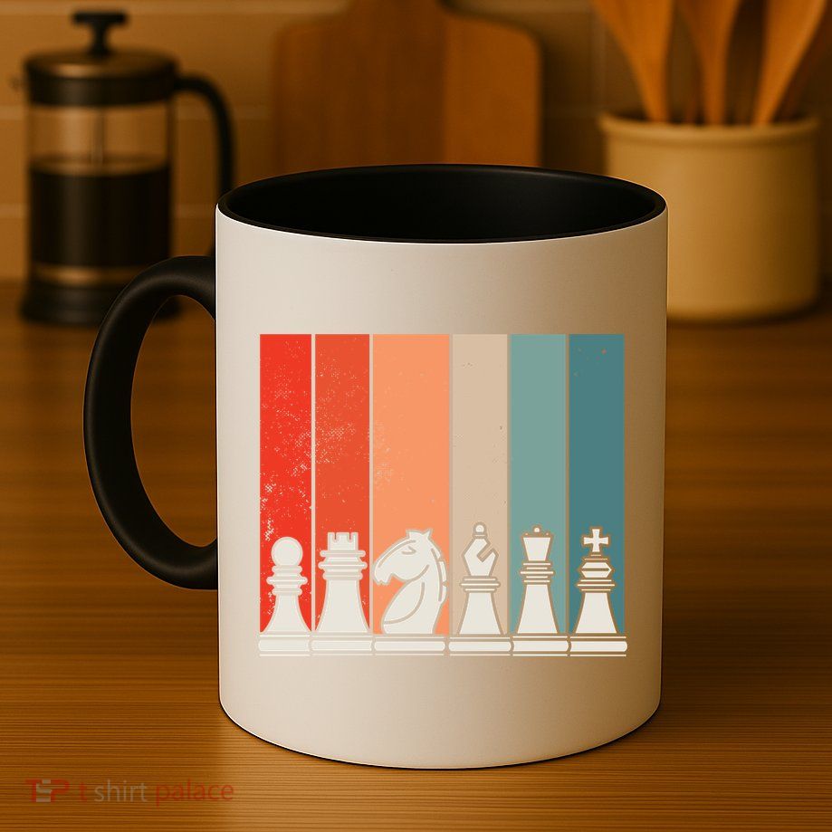 Retro Chess Mug