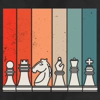 Retro Chess 15oz Campfire Ceramic Mug