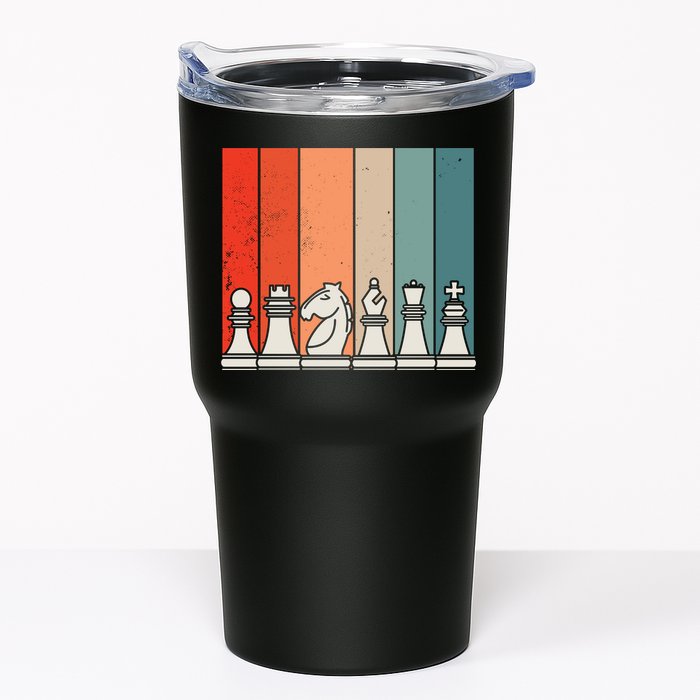 Retro Chess Tumbler