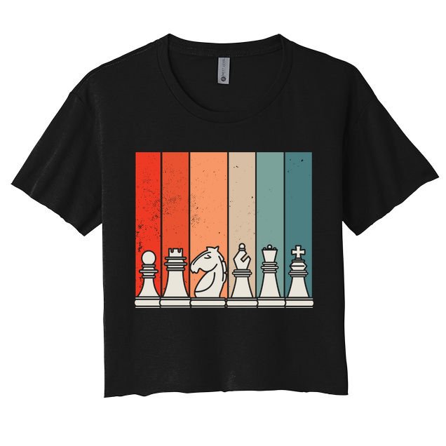 Retro Chess Crop Top