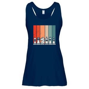 Retro Chess Ladies Essential Flowy Tank