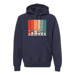 Retro Chess Premium Hoodie