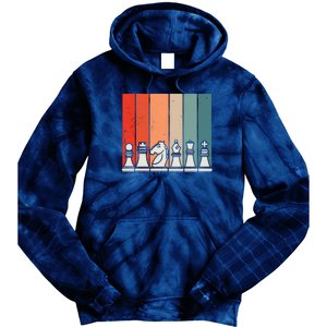 Retro Chess Tie Dye Hoodie