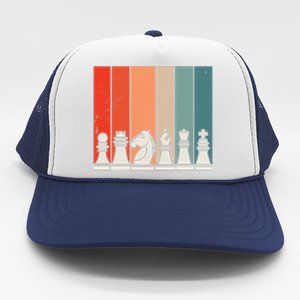 Retro Chess Trucker Hat