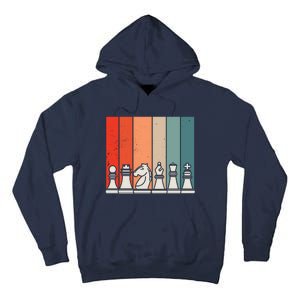 Retro Chess Tall Hoodie