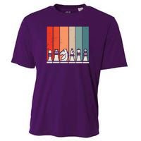 Retro Chess Cooling Performance Crew T-Shirt