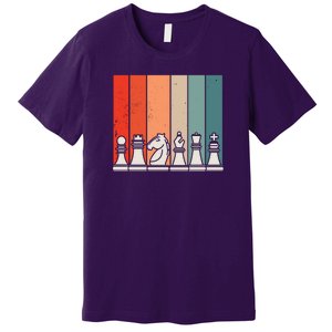 Retro Chess Premium T-Shirt