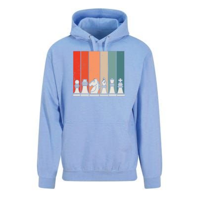 Retro Chess Unisex Surf Hoodie